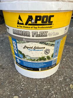 APOC White Silicone Roof Coating #585 - $130