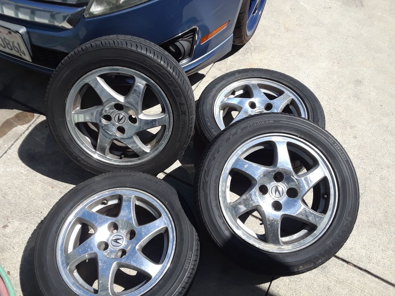 Gsr blades rims integra civic wheels