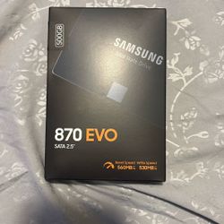 Samsung 870 EVO 500GB SSD 