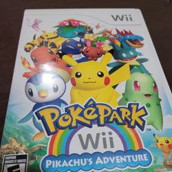 NINTENDO Wii POKéPark Pikachu's Adventure🎮🎮