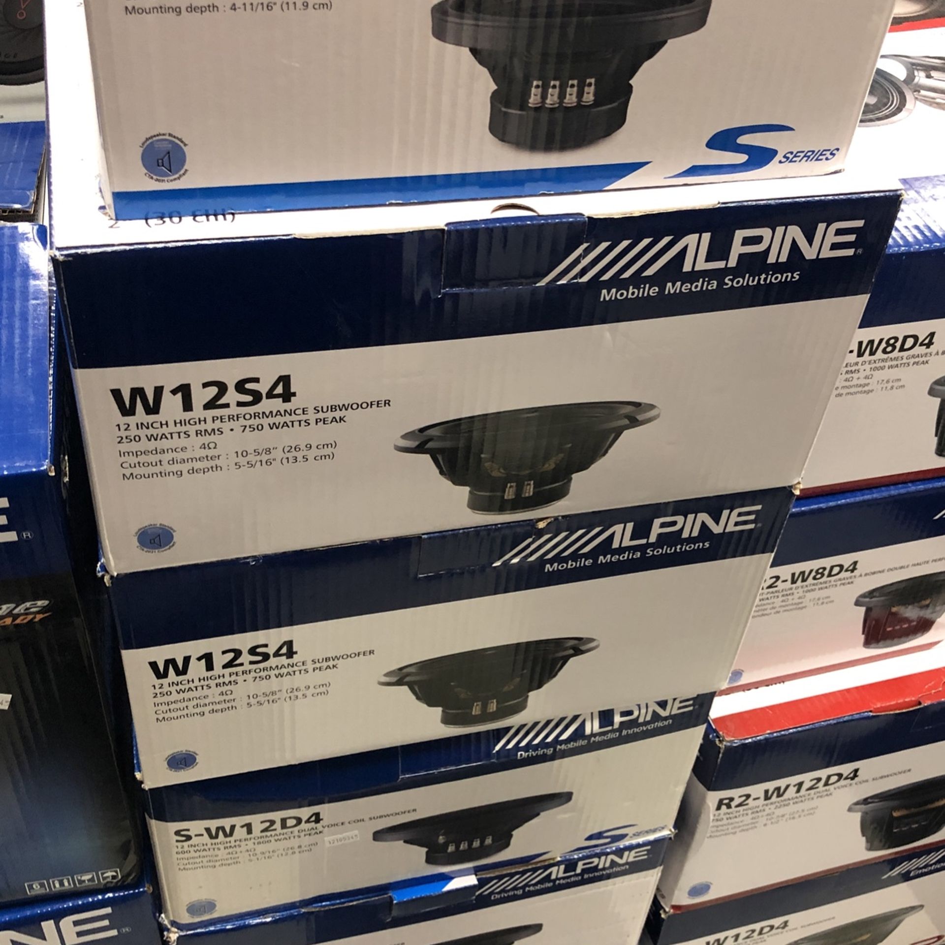 Alpine W12s4 On Sale Today For 69.99,All Products : American Fashion Style Bags On Sale