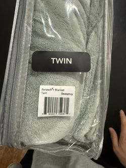 Serasoft+ Twin Size Soft Blanket – Seaspray