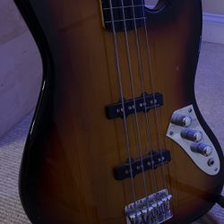 Squire Vintage Modified Jazz Bass Fretless 2007 3-color Sunburst 