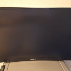 Samsung Curved Monitor NO POWER CABLE-Monitor Only
