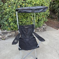 Camping Chair Portable Camping Chair with Canopy,Folding Chair with Canopy, Durable 600D Oxford Canopy Chair for Camping, Beach, Picnics