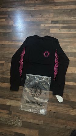 Chrome Hearts Black Long Sleeve T-Shirt