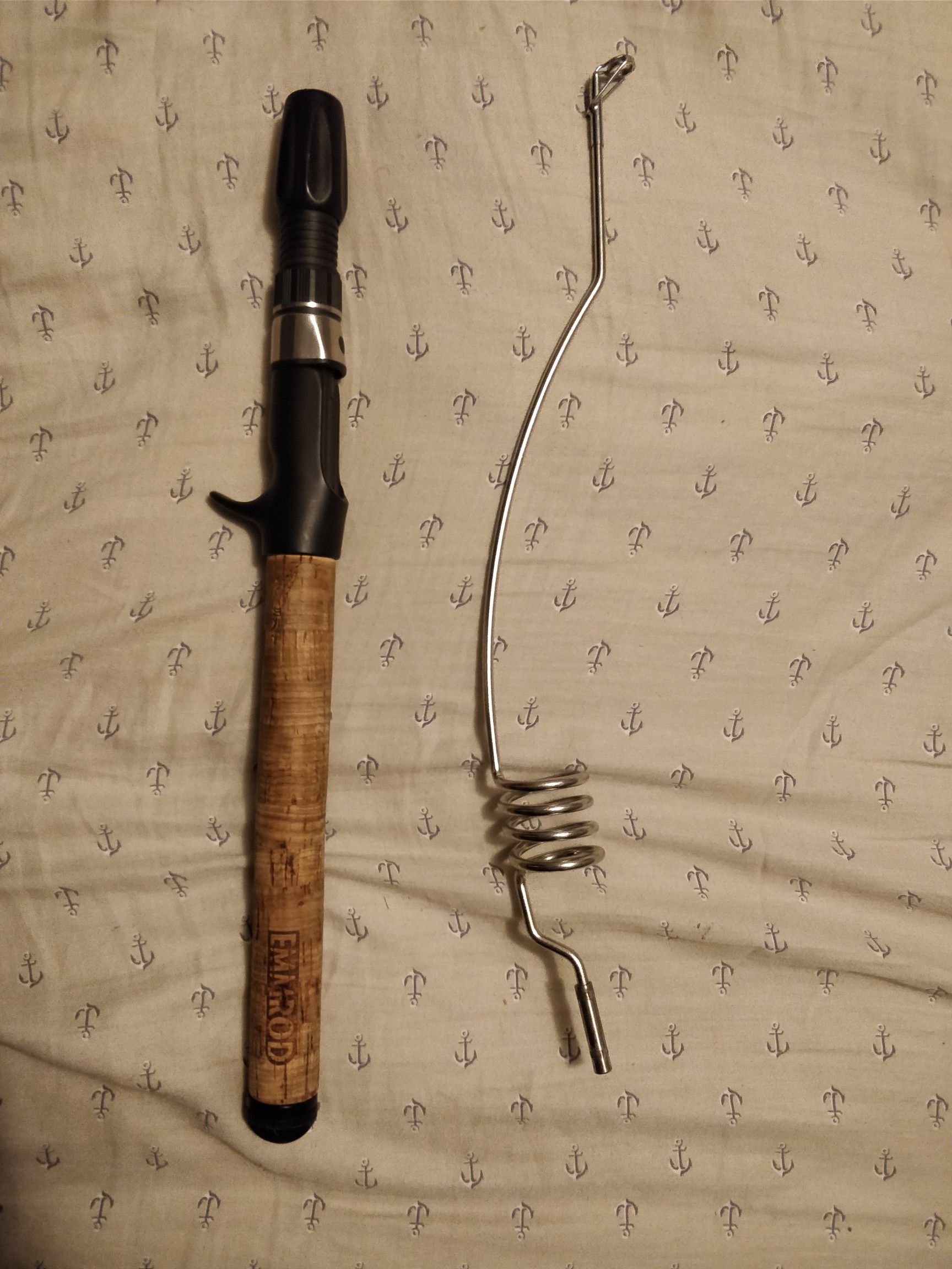 Emmrod packer fishing rod