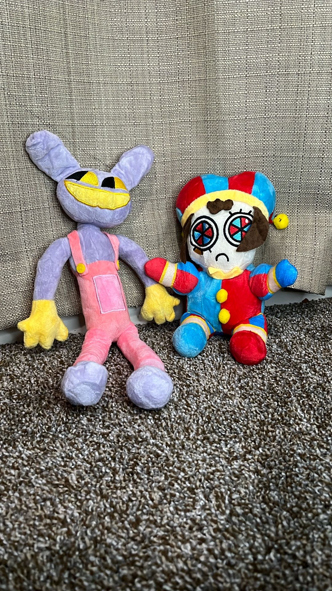 Pomni And Jax Plushies