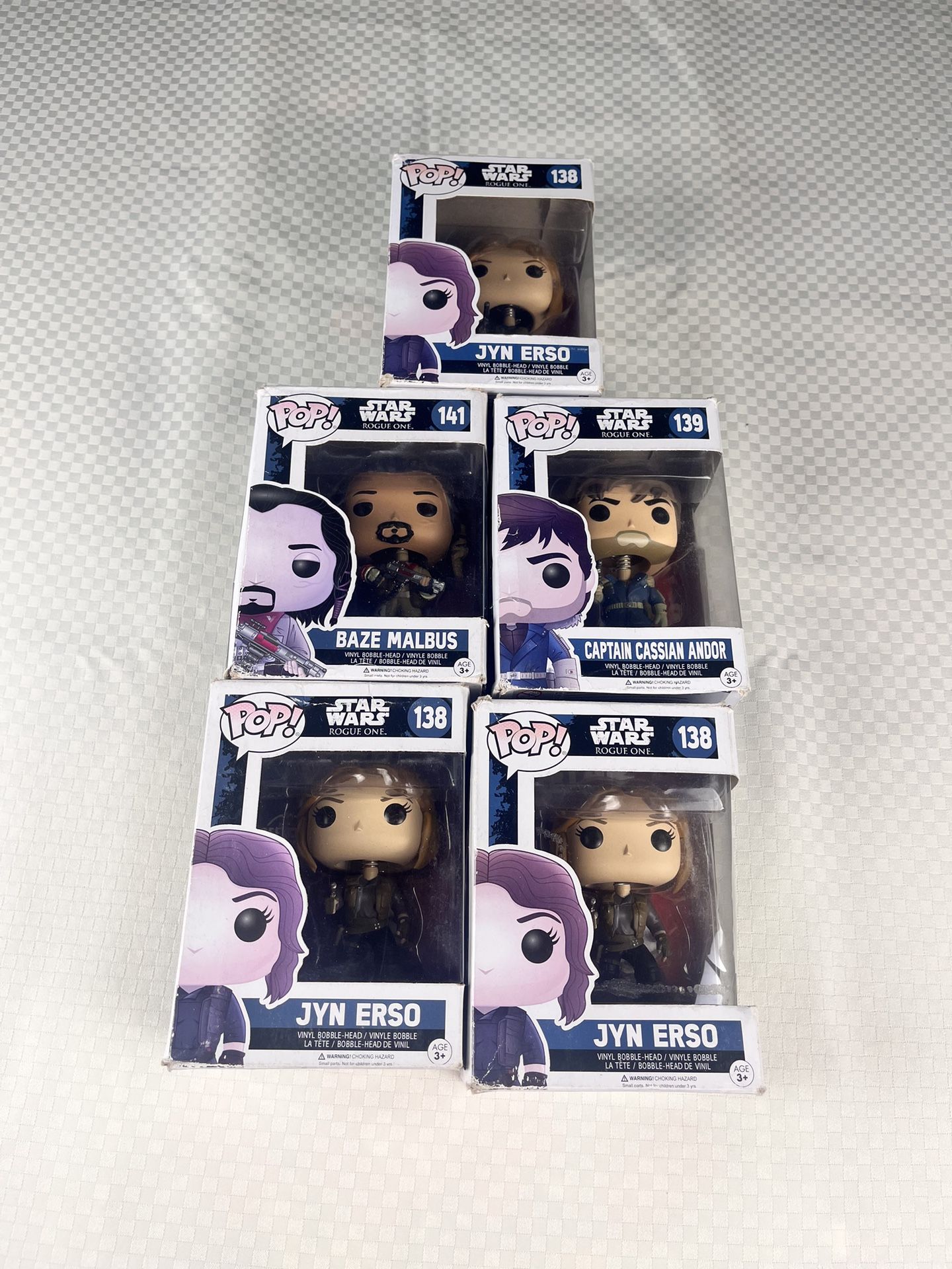 Funko Pop Star Wars 5 Pieces