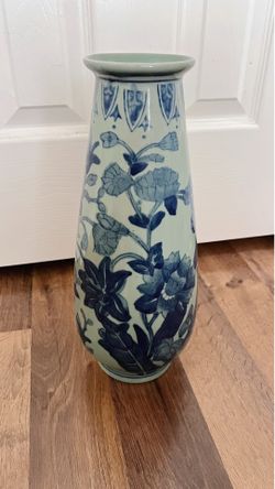 Vintage Porcelain Floral Vase