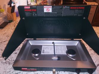 Coleman 2 burner propane stove