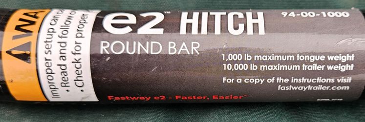 2021 Fastway E2 E2 Round Bar part #94-00-1000