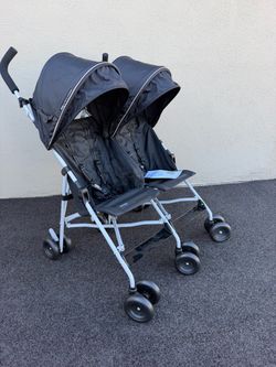 NEW Turboglyde Side by Side stroller / Double Stroller / compact double stroller
