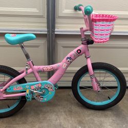 LOL Girls Bike 16 And Comes With Training Wheels for Sale in