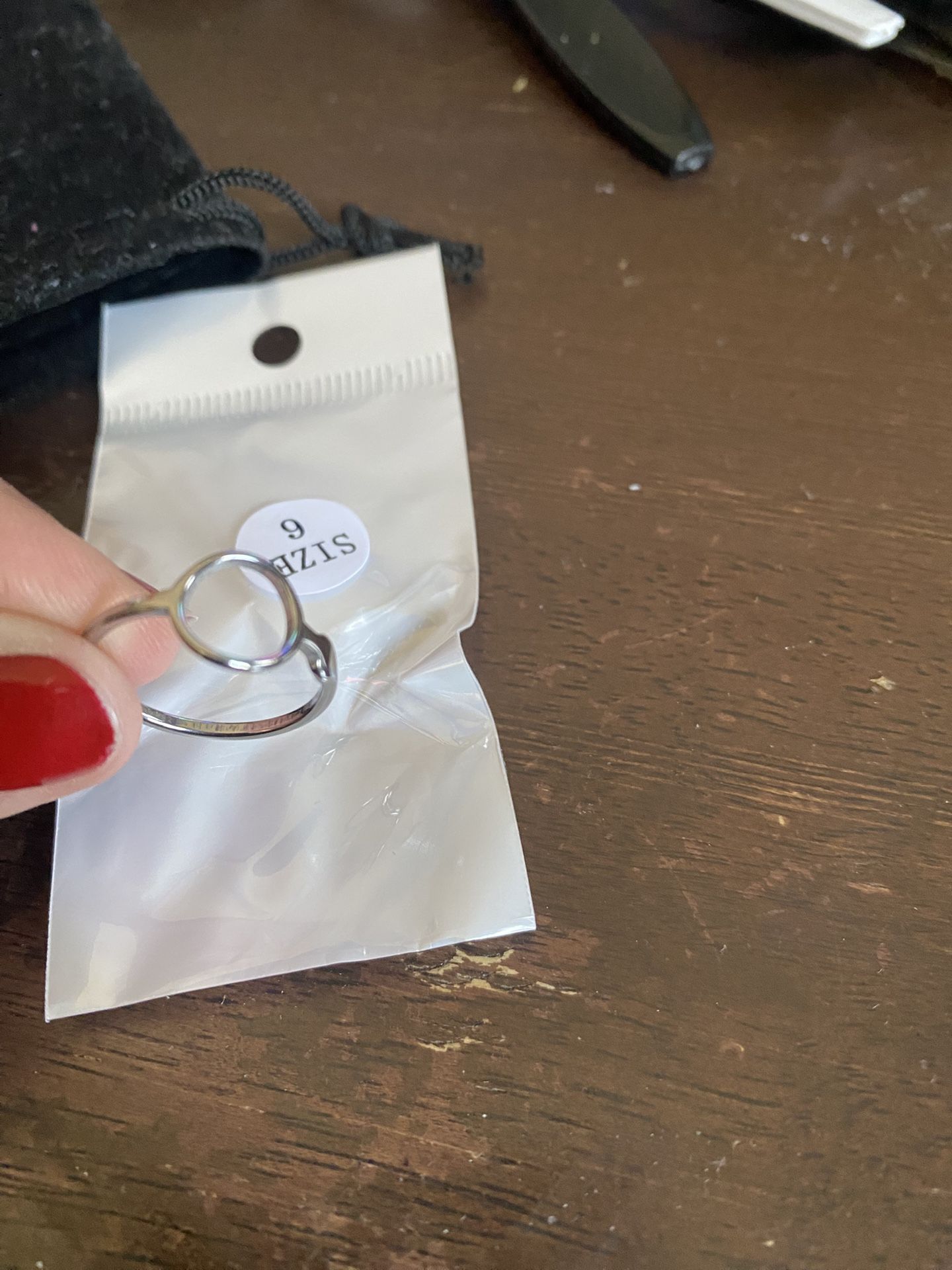 Stainless Steel Circle Ring