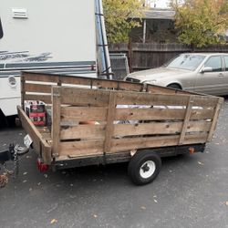 6x8 Utility Trailer – Clean Title – Good Condition 