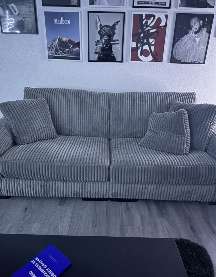 Grey Modular Couch