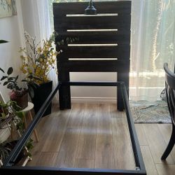 Twin Bed Frame And Head Board