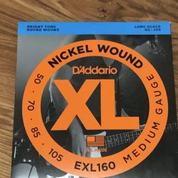 D’addario Bass Guitar Strings 