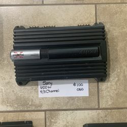 Sony Amplifier 
