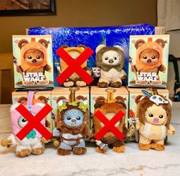 Ewoks Star Wars Keychain  Plush Pendants
