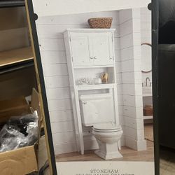 Bathroom Over-the-Toilet Storage Cabinet – Brand New in Box