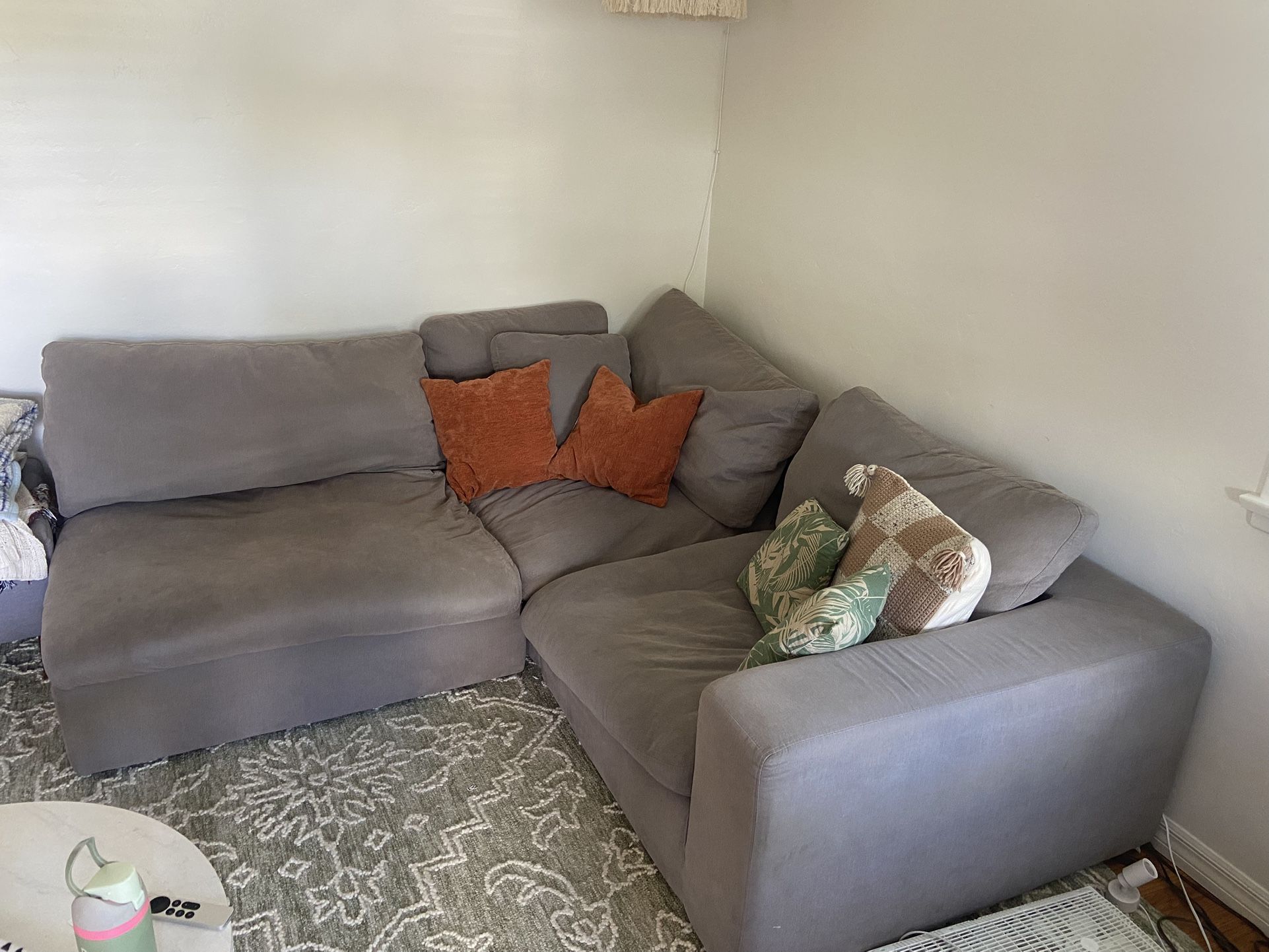 Cloud Sectional Couch Grey