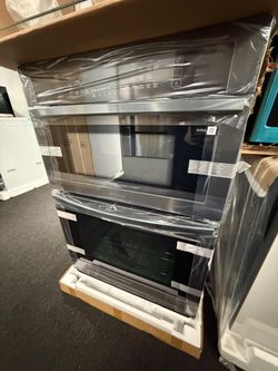 Samsung Black Stainless Microwave Oven Combo