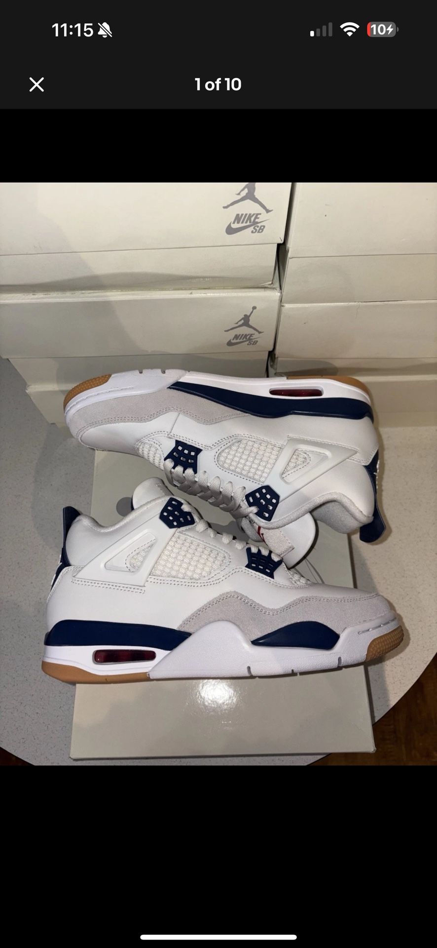 Jordan 4 Navy SB Men’s Size 8.5 DR5415-100