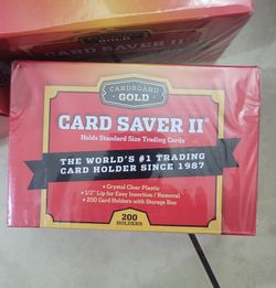 Cardboard Gold Card Saver II