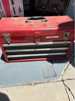 Craftsman red tool box