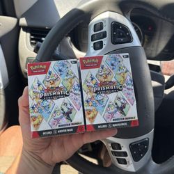 Pokemon Prismatic Booster Bundles 