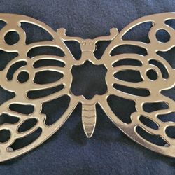 Vintage Butterfly Trivit by Leonard Silverplate