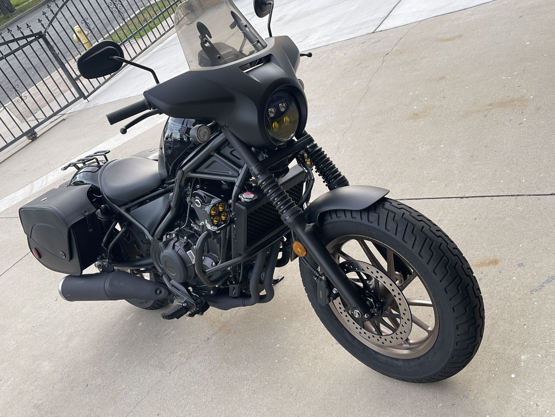 Rebel 500 Fairing (rebel 1100 Style)