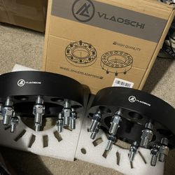 VLAOSCHI Black Forged 8x180 to 8x6.5 Wheel Adapters 2 Inch 