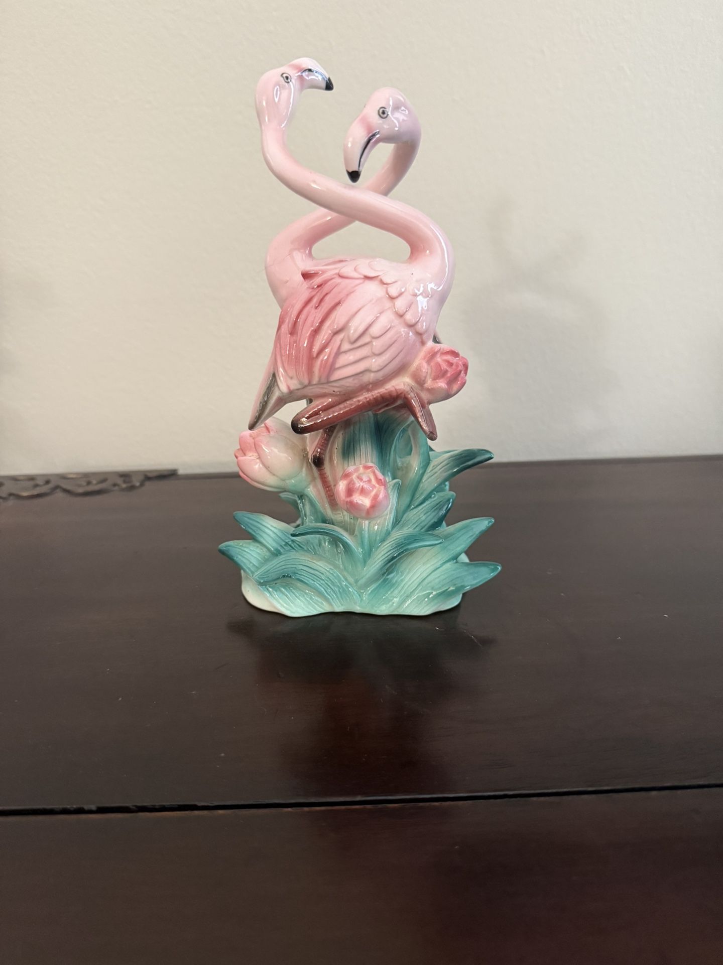 Fitz And Floyd Flamingo Candle Stick Holder