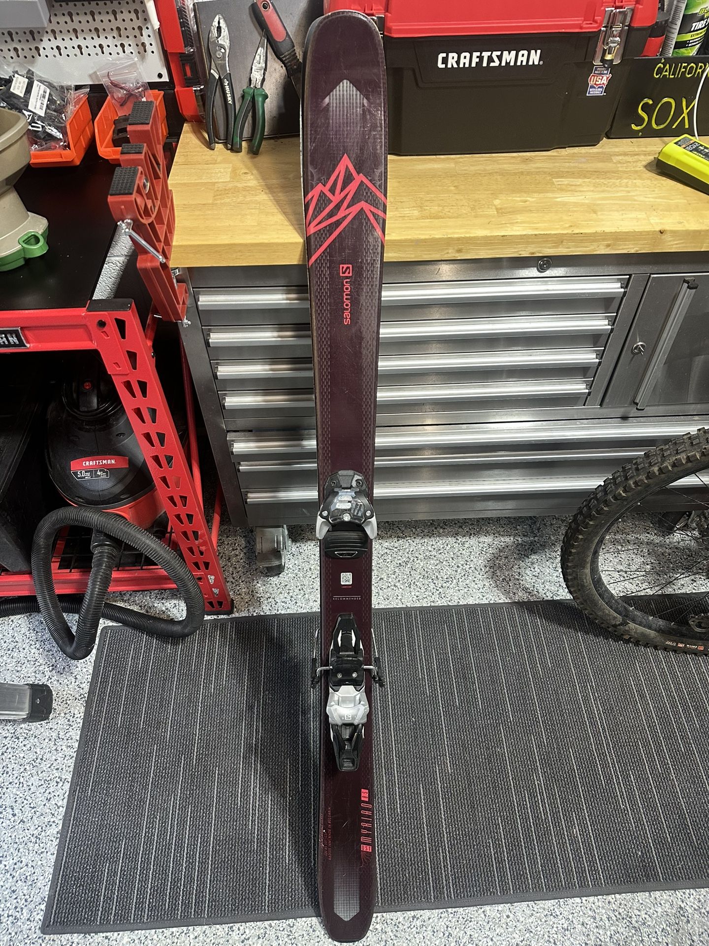 Women’s Skis And Bindings Salomon QST Myriad 85 153cm