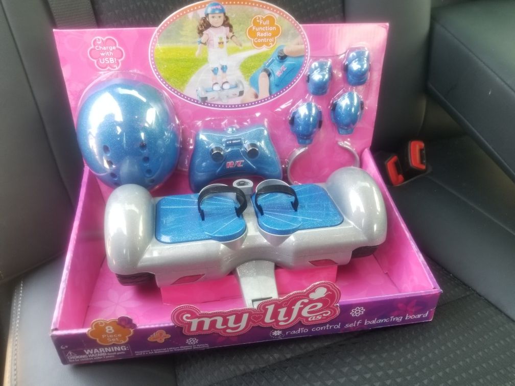 18in doll hoverboard with remote controll my life as for Sale in Tampa FL OfferUp