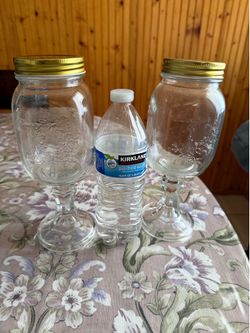 2pc mason jar set