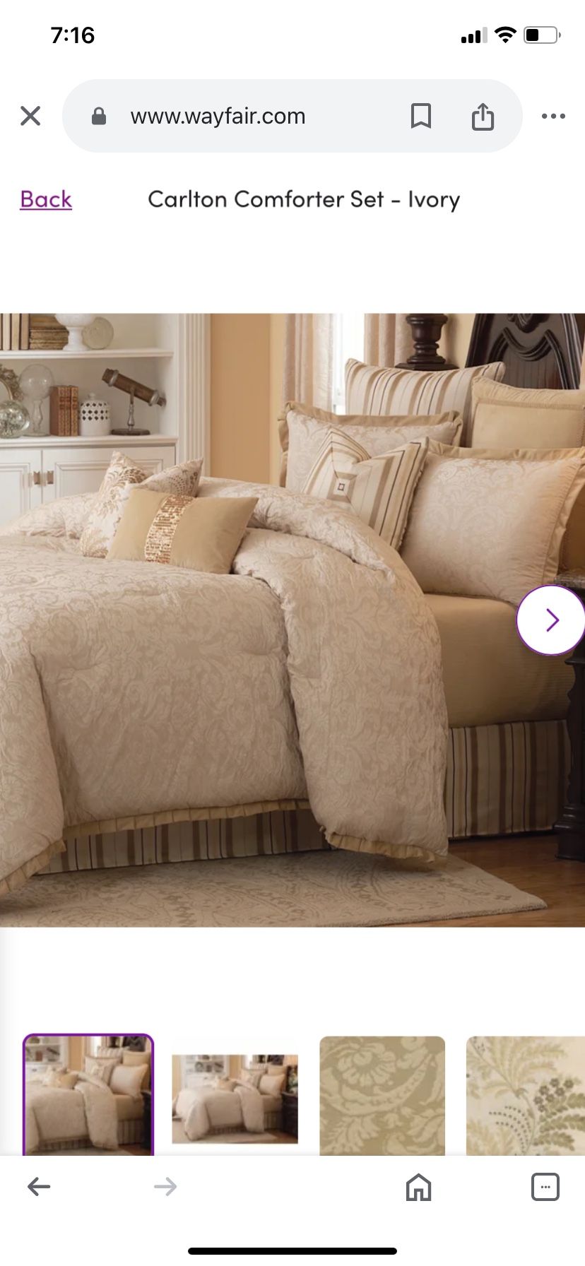 Carlton Bed Set queen