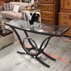 Removable Glass Top Sofa Table For Sale 🍽️  