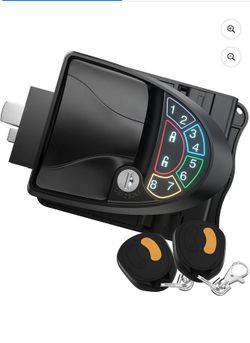Latest RV Keyless Entry Door Lock, BesBuy RV Door Lock Keyless Entry RV Door Latch, Full Metal RV Door Lock for Travel Trailer Camper RV Accessories, 
