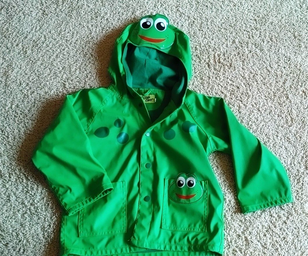 4T Frog Raincoat