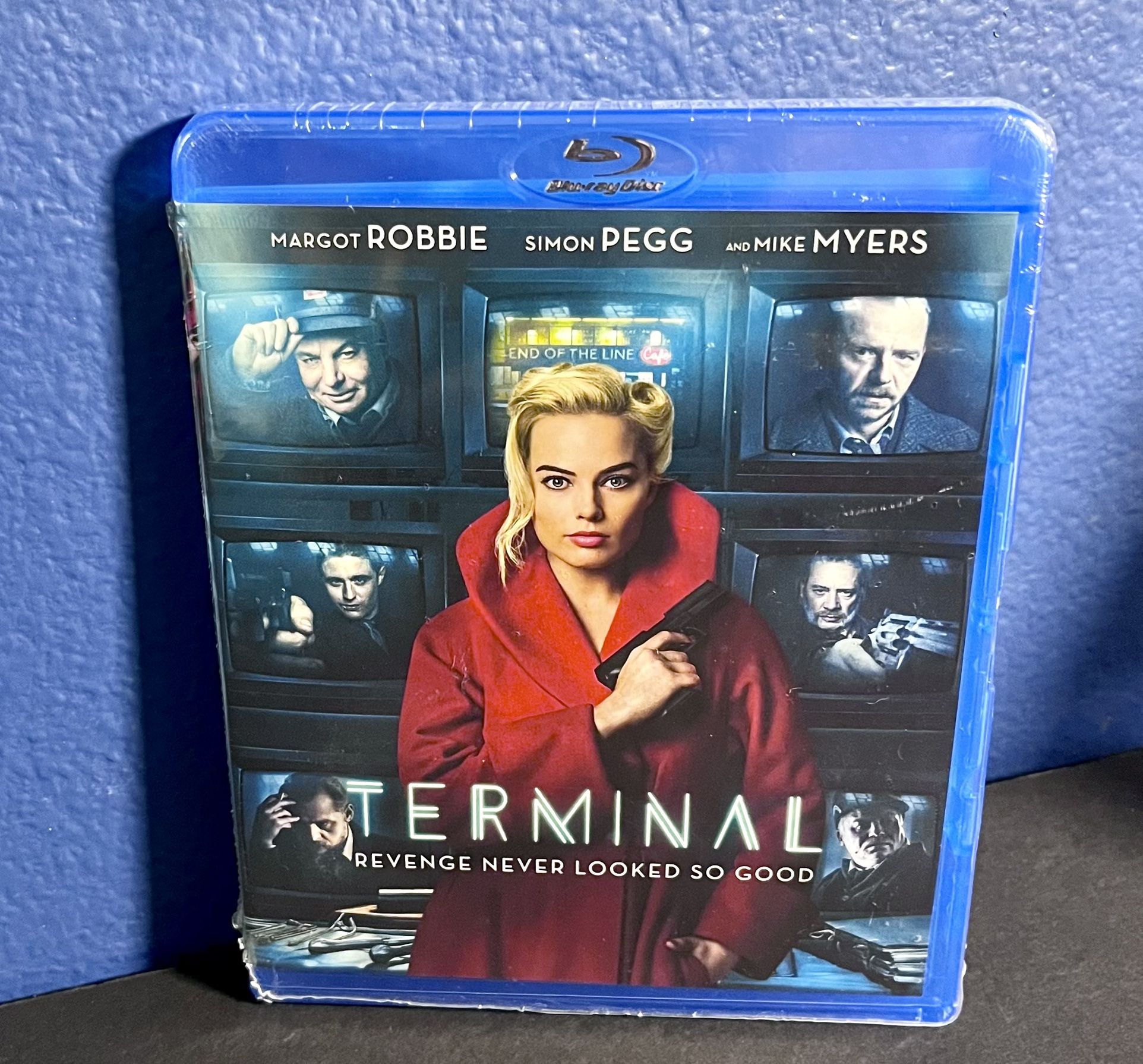 Terminal (Blu-ray, 2018) - Margot Robbie, Simon Pegg, Mike Myers - New Sealed