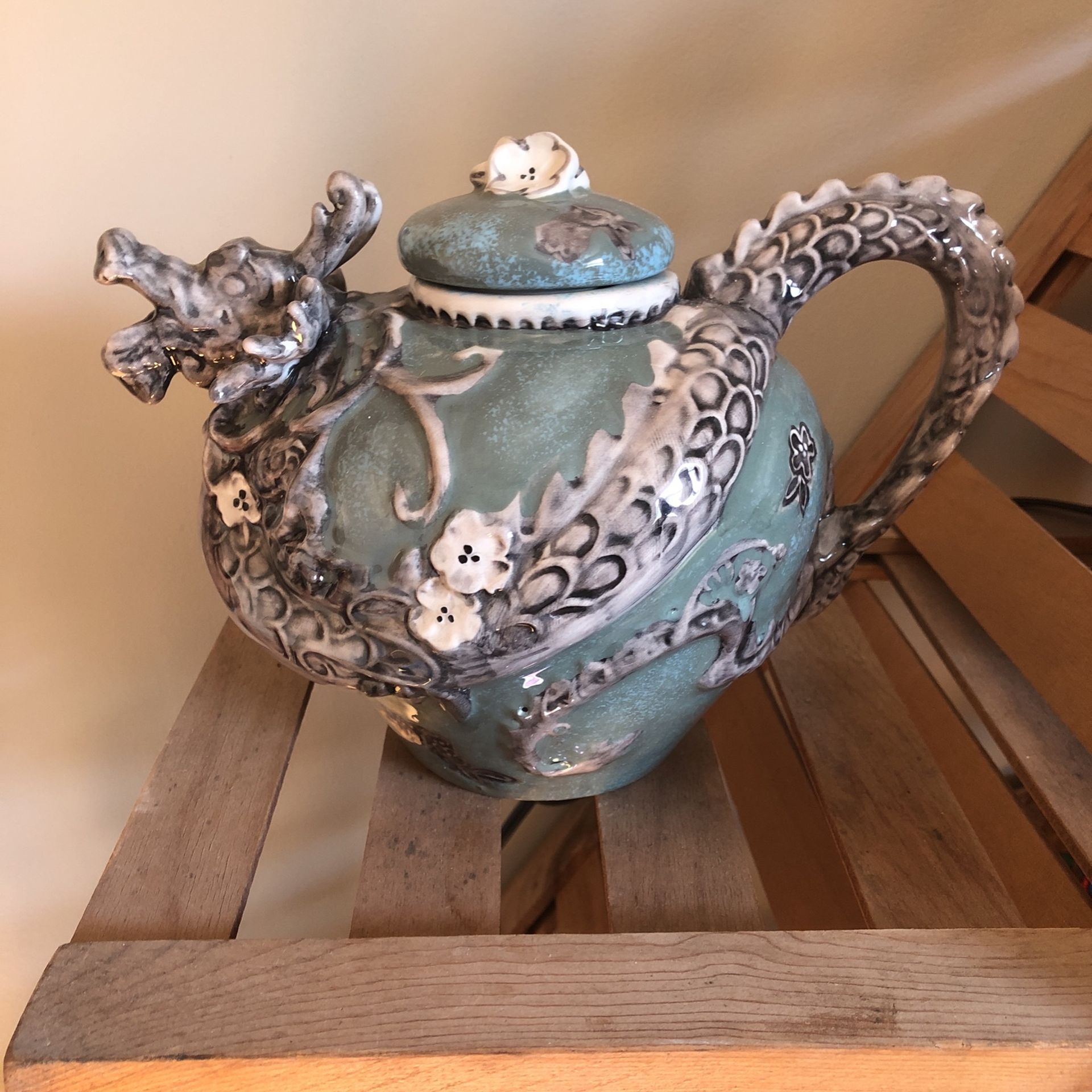 Green Dragon Teapot