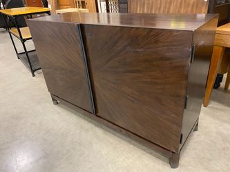 LEGACY CLASSIC Cabinet Style Buffet with Inner Silverware Drawer and Starburst Door Fronts