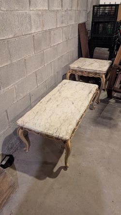 Marble tables