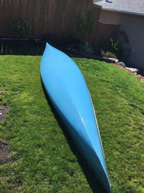 Blue sawyer canoe for Sale in Snoqualmie, WA OfferUp