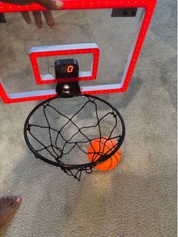 Basketball hoop, electronic