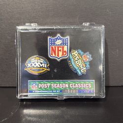 Super Bowl XXXVII Commemorative Pin set